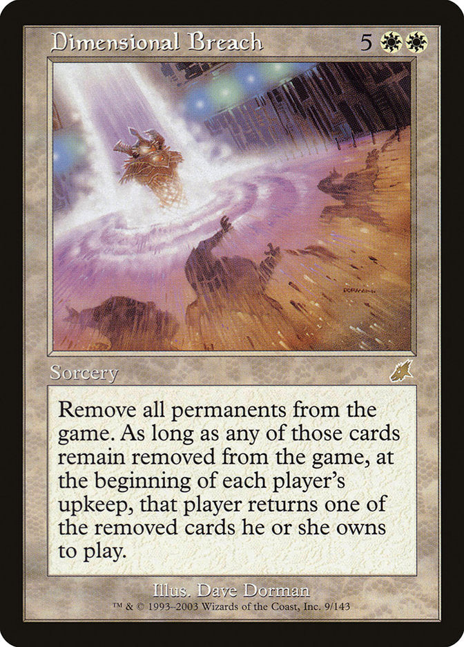Dimensional Breach [Scourge] Magic: The Gathering
