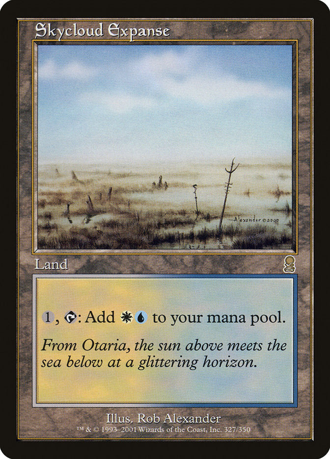 Skycloud Expanse [Odyssey] Magic: The Gathering