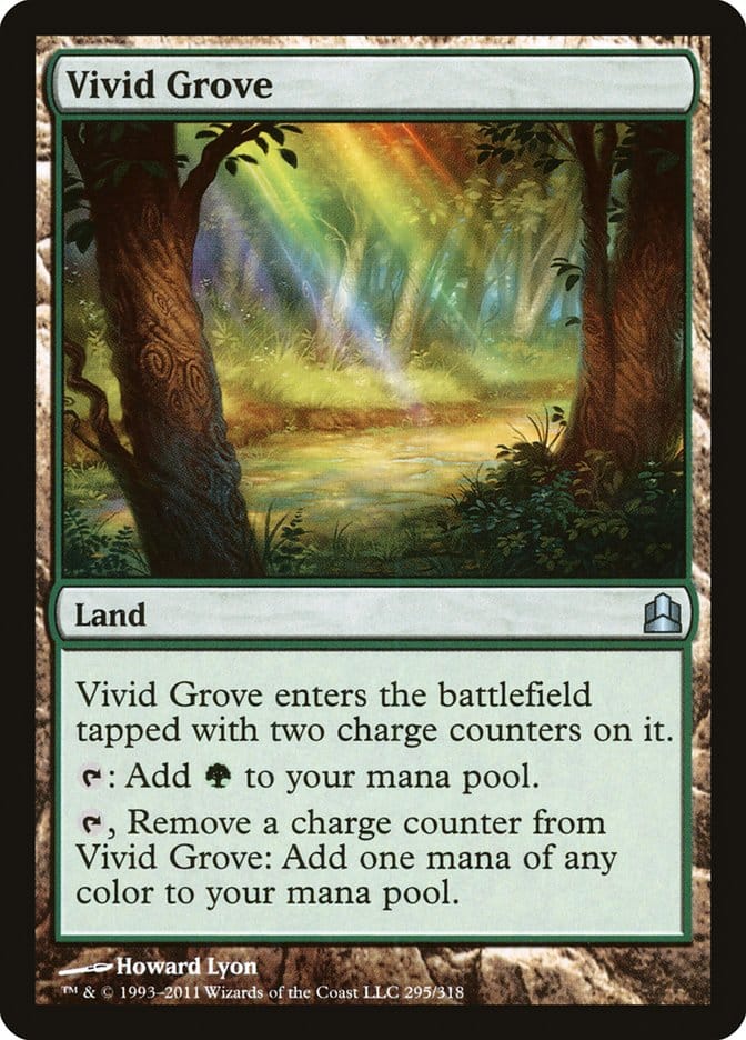 Vivid Grove [Commander 2011] Magic: The Gathering