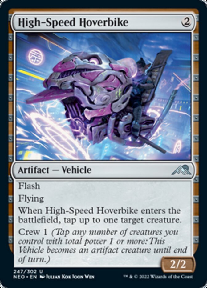 High-Speed Hoverbike [Kamigawa: Neon Dynasty] Magic: The Gathering