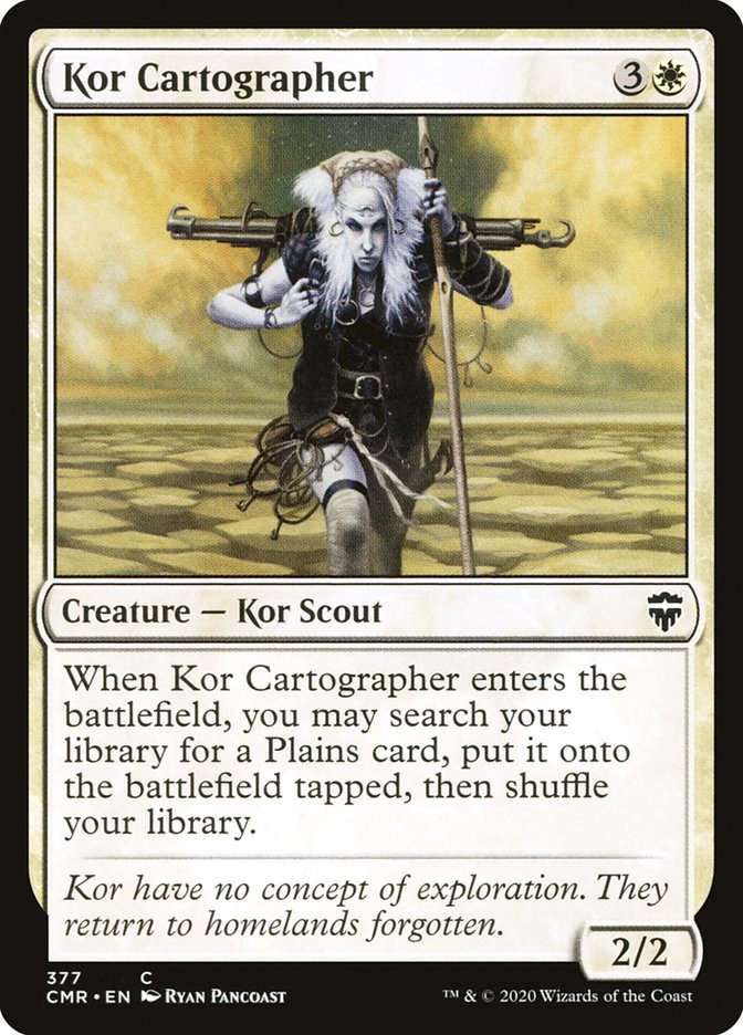 Kor Cartographer (377) [Commander Legends] Magic: The Gathering