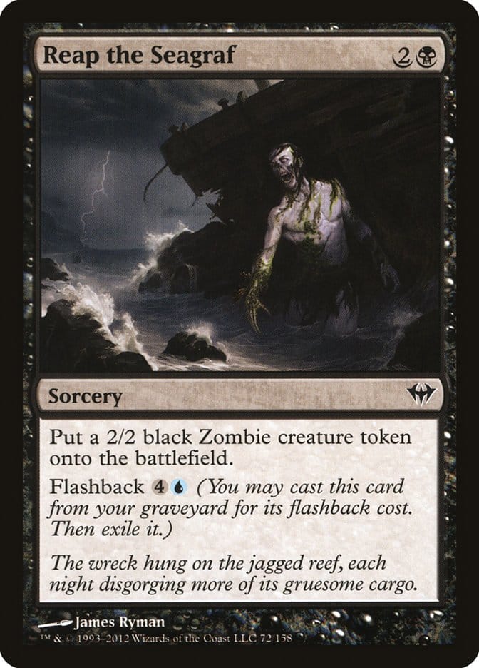 Reap the Seagraf [Dark Ascension] Magic: The Gathering
