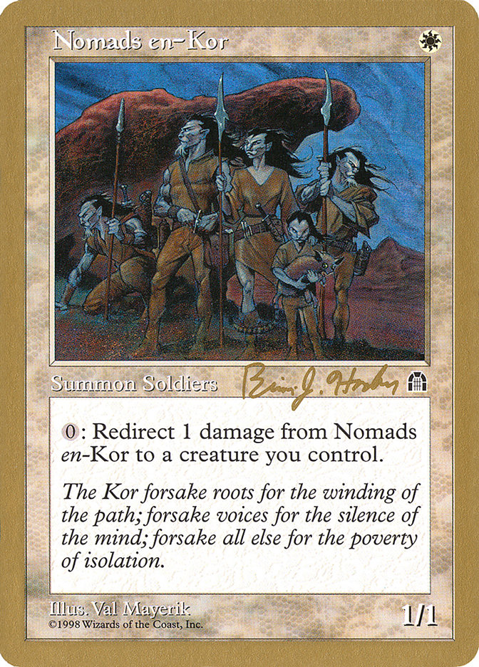 Nomads en-Kor (Brian Hacker) [World Championship Decks 1998] Magic: The Gathering