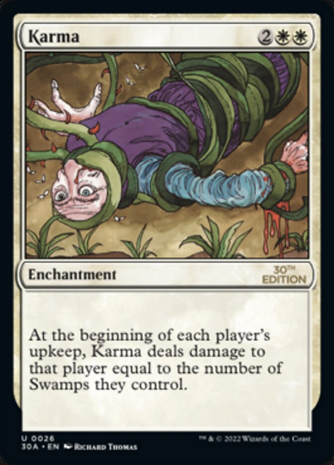 Karma [30th Anniversary Edition] Magic: The Gathering