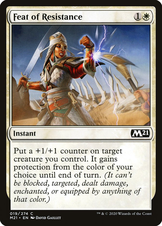 Feat of Resistance [Core Set 2021] Magic: The Gathering