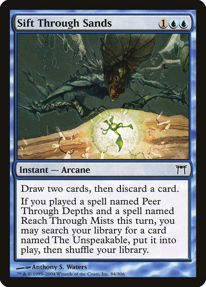 Sift Through Sands [Champions of Kamigawa] Magic: The Gathering