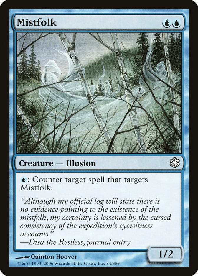 Mistfolk [Coldsnap Theme Decks] Magic: The Gathering
