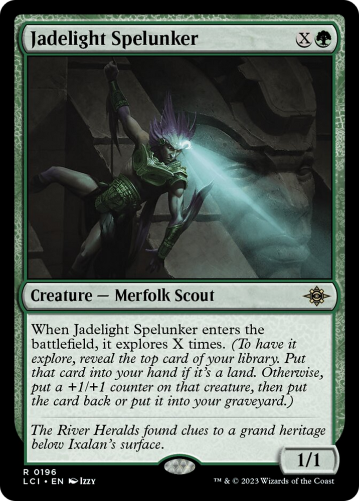 Jadelight Spelunker [The Lost Caverns of Ixalan] Magic: The Gathering