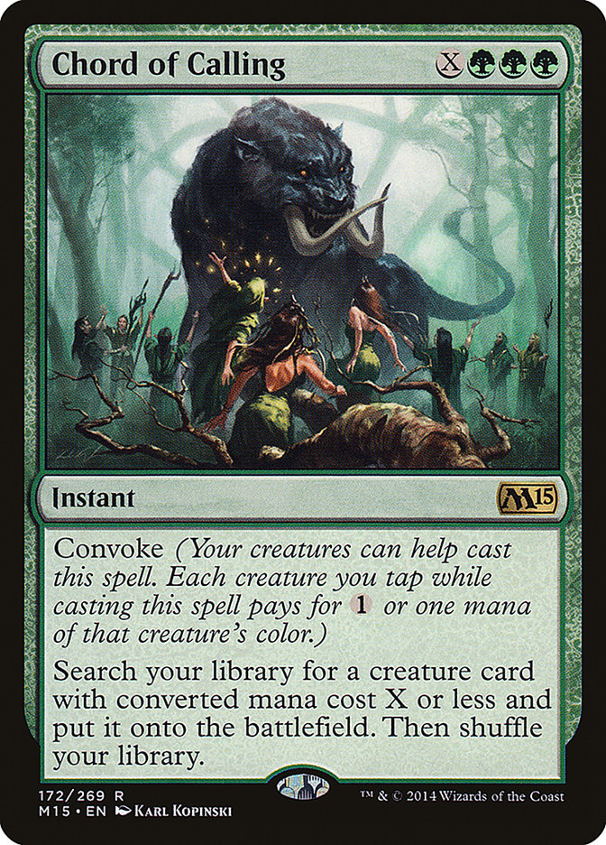 Chord of Calling [Magic 2015] Magic: The Gathering