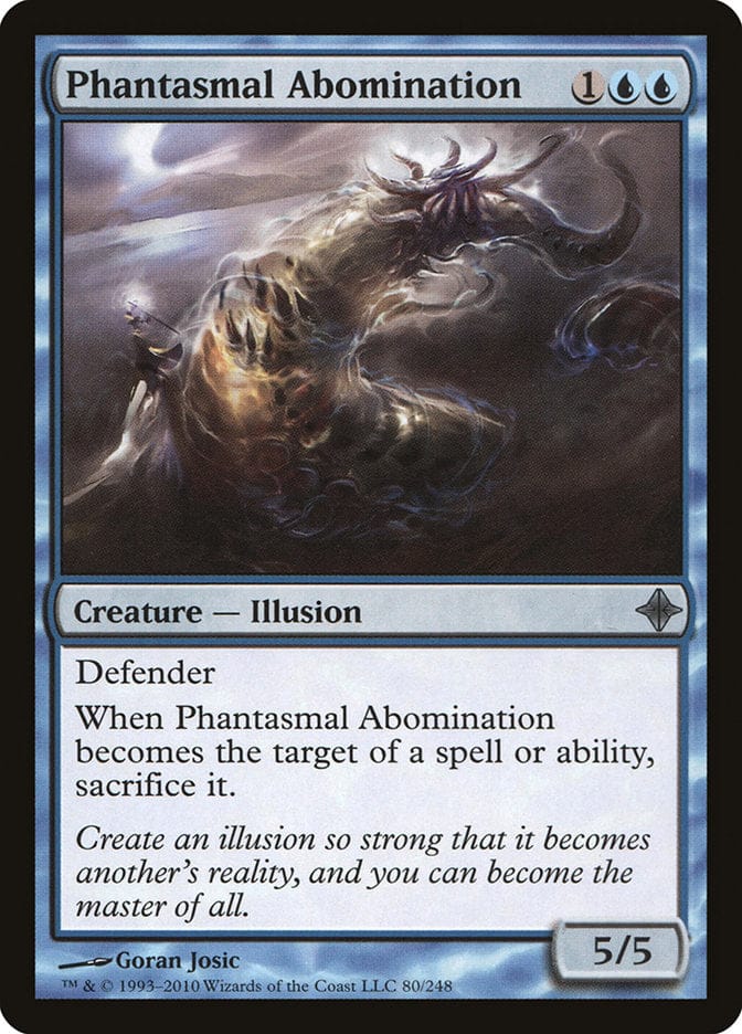 Phantasmal Abomination [Rise of the Eldrazi] Magic: The Gathering