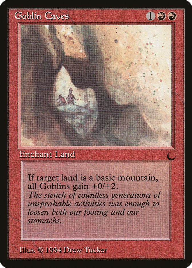 Goblin Caves [The Dark] Magic: The Gathering