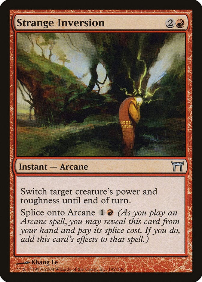 Strange Inversion [Champions of Kamigawa] Magic: The Gathering