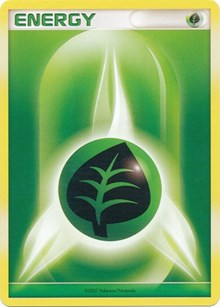 Grass Energy (2007 Unnumbered D P Style) [League & Championship Cards] Pokémon