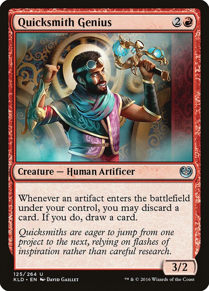 Quicksmith Genius [Kaladesh] Magic: The Gathering