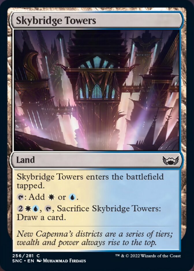 Skybridge Towers [Streets of New Capenna] Magic: The Gathering