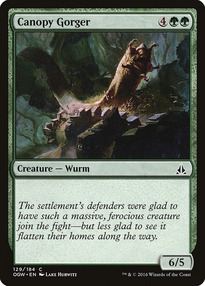 Canopy Gorger [Oath of the Gatewatch] Magic: The Gathering