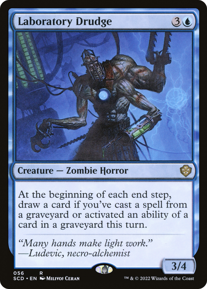 Laboratory Drudge [Starter Commander Decks] Magic: The Gathering
