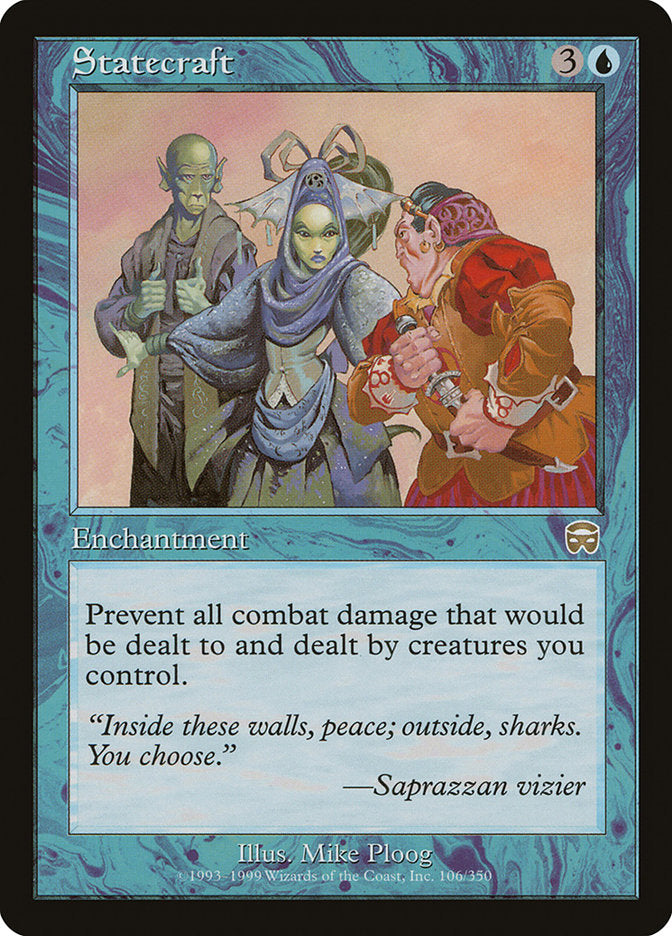 Statecraft [Mercadian Masques] Magic: The Gathering