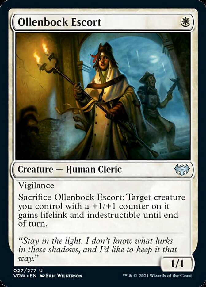 Ollenbock Escort [Innistrad: Crimson Vow] Magic: The Gathering