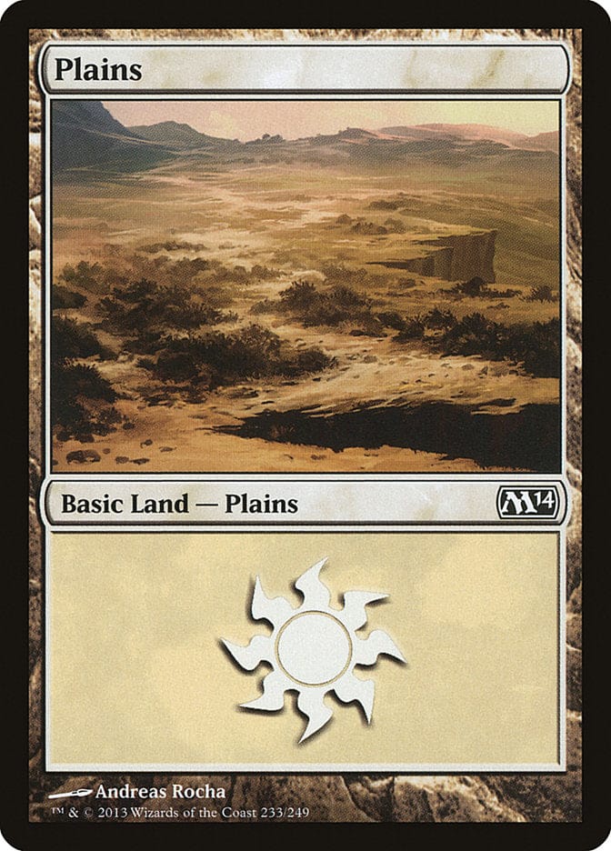 Plains (233) [Magic 2014] Magic: The Gathering