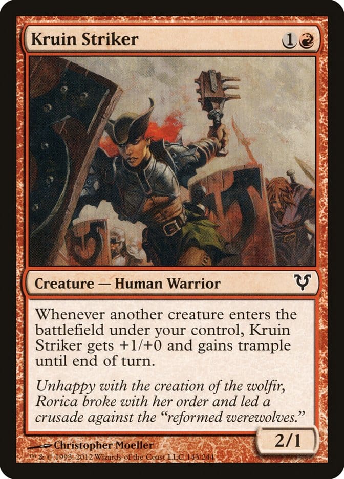Kruin Striker [Avacyn Restored] Magic: The Gathering