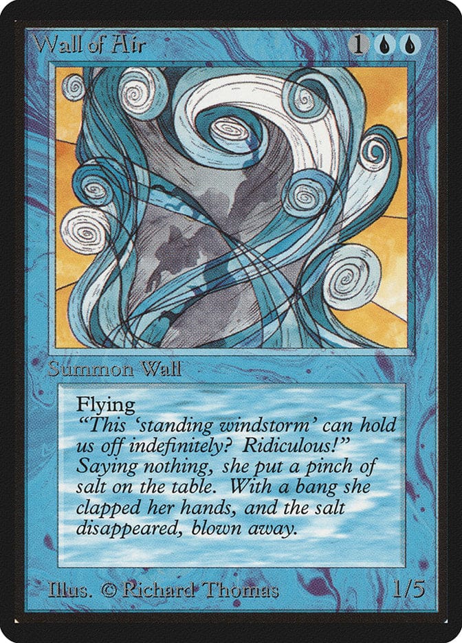 Wall of Air [Beta Edition] Magic: The Gathering