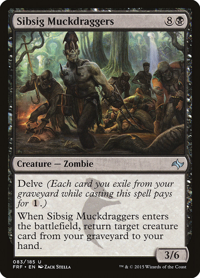 Sibsig Muckdraggers [Fate Reforged] Magic: The Gathering