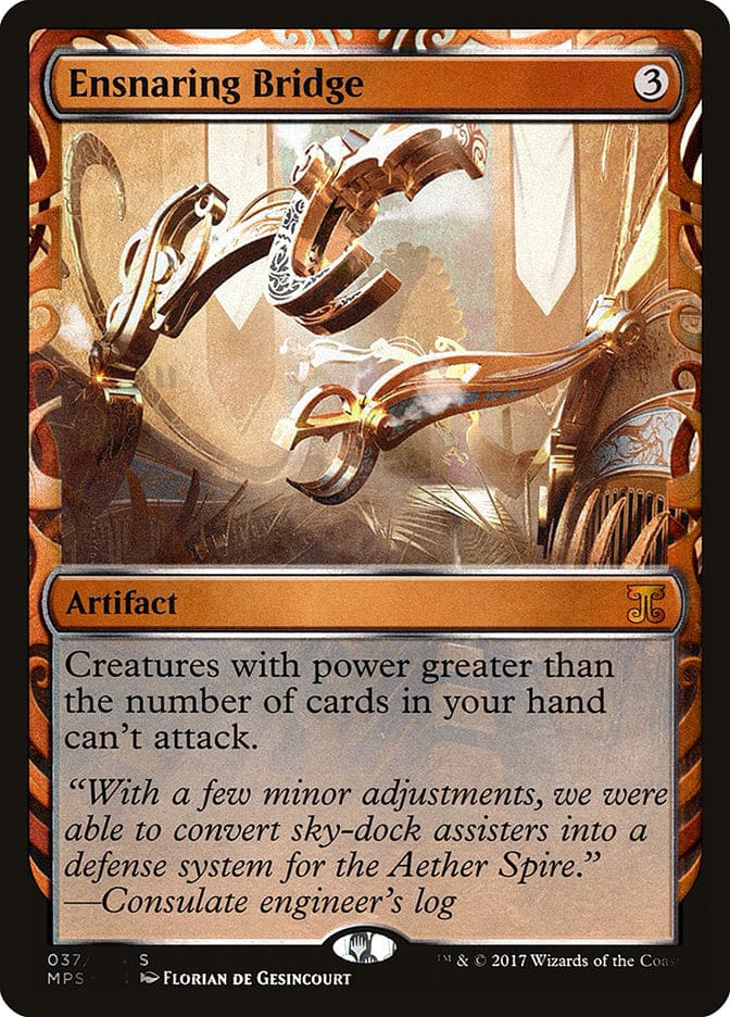 Ensnaring Bridge [Kaladesh Inventions] Magic: The Gathering