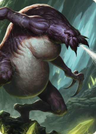 Ettercap Art Card [Commander Legends: Battle for Baldur's Gate Art Series] Magic: The Gathering