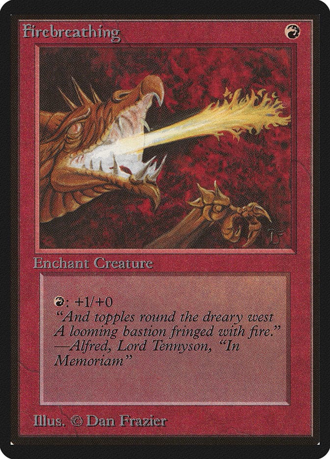 Firebreathing [Beta Edition] Magic: The Gathering