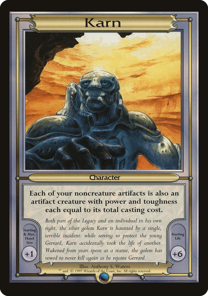 Karn [Vanguard Series] Magic: The Gathering