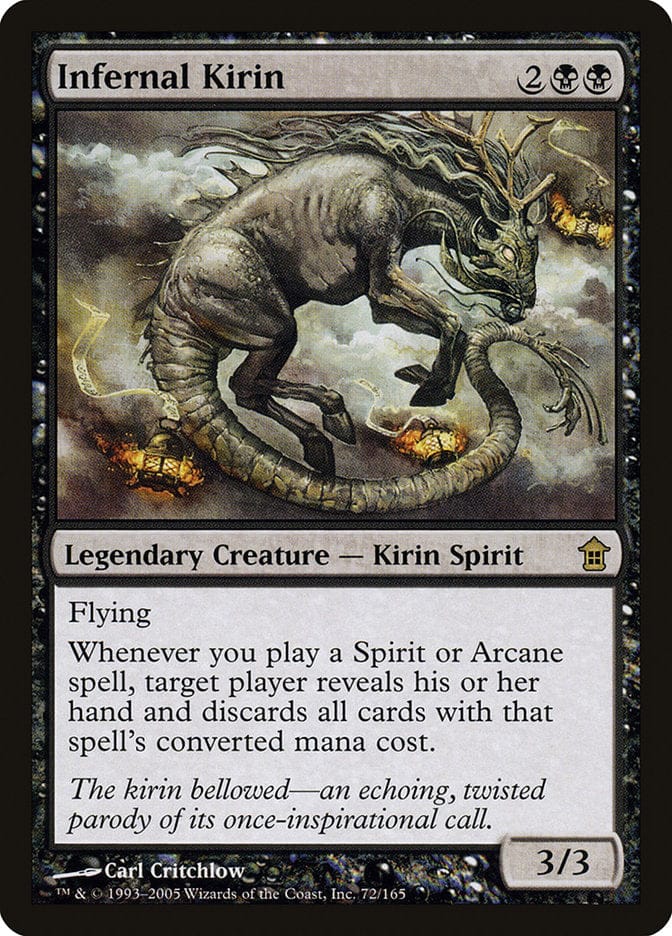 Infernal Kirin [Saviors of Kamigawa] Magic: The Gathering