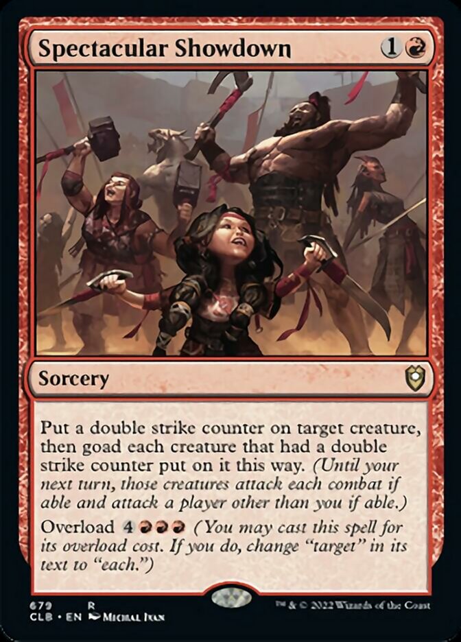 Spectacular Showdown [Commander Legends: Battle for Baldur's Gate] Magic: The Gathering