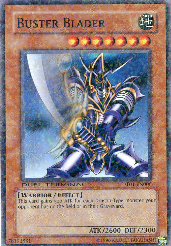 Buster Blader [DT01-EN006] Common Yu-Gi-Oh!