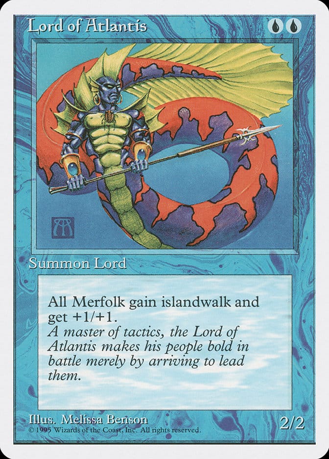 Lord of Atlantis [Fourth Edition] Magic: The Gathering
