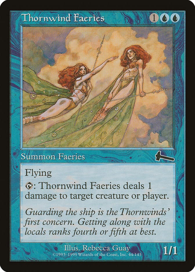 Thornwind Faeries [Urza's Legacy] Magic: The Gathering