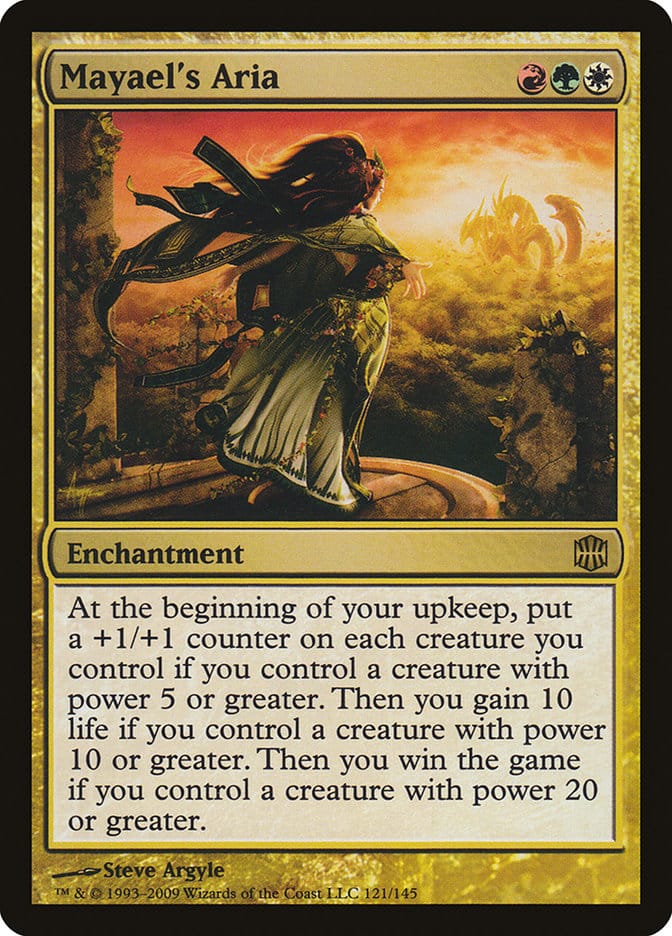 Mayael's Aria [Alara Reborn] Magic: The Gathering