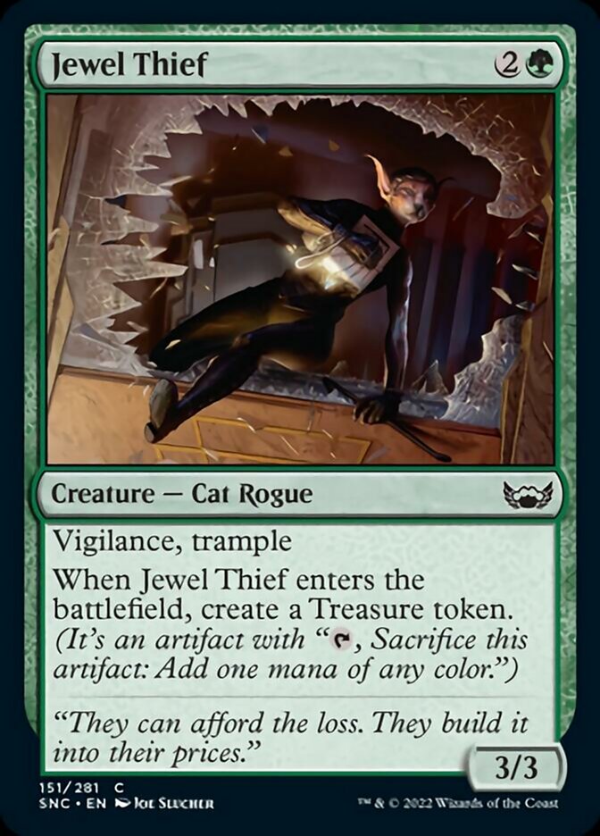 Jewel Thief [Streets of New Capenna] Magic: The Gathering
