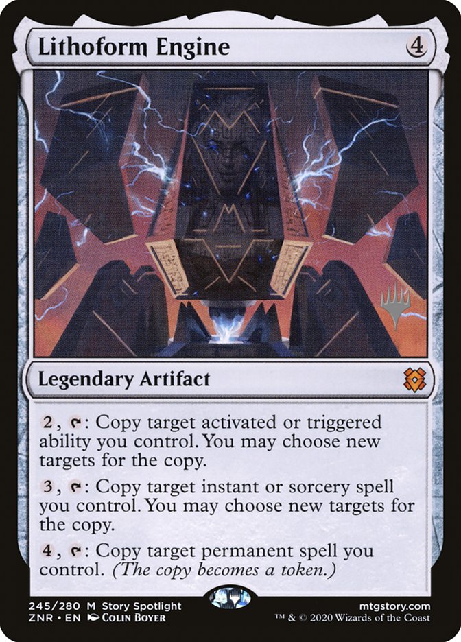 Lithoform Engine (Promo Pack) [Zendikar Rising Promos] Magic: The Gathering