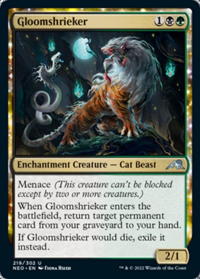 Gloomshrieker [Kamigawa: Neon Dynasty] Magic: The Gathering