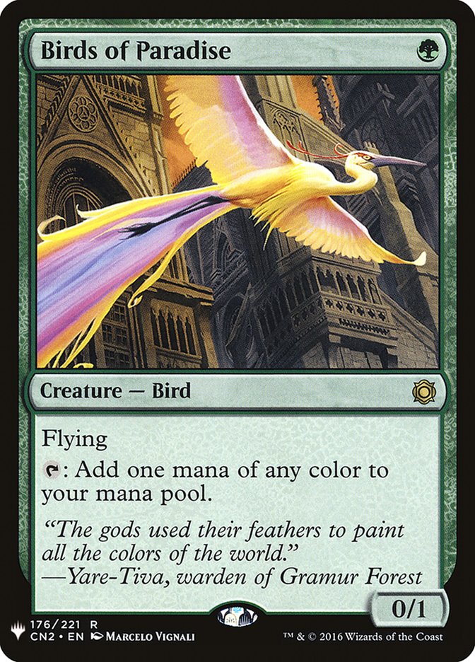 Birds of Paradise [Mystery Booster] Magic: The Gathering