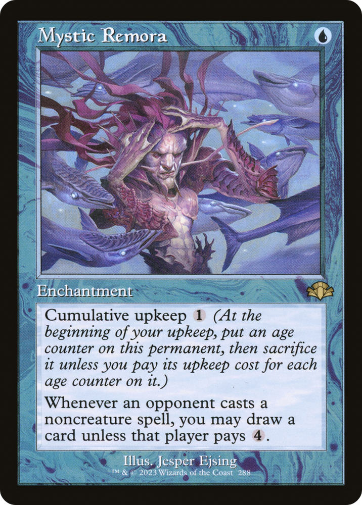 Mystic Remora (Retro) [Dominaria Remastered] Magic: The Gathering
