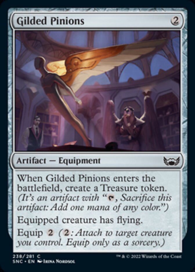 Gilded Pinions [Streets of New Capenna] Magic: The Gathering