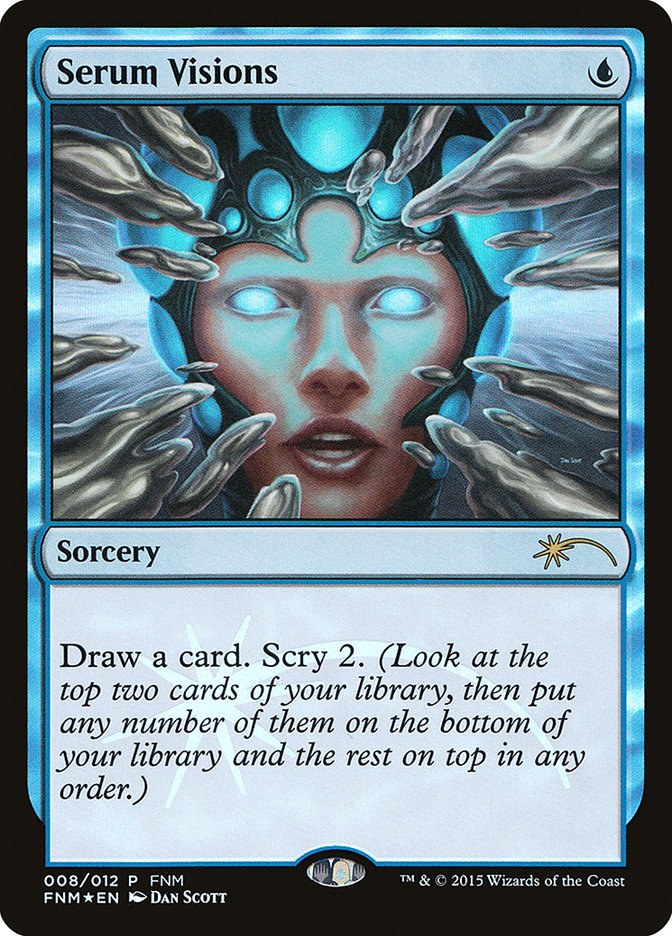 Serum Visions [Friday Night Magic 2015] Magic: The Gathering