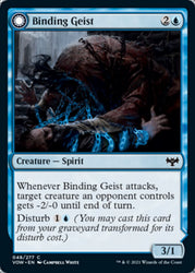 Binding Geist // Spectral Binding [Innistrad: Crimson Vow] Magic: The Gathering