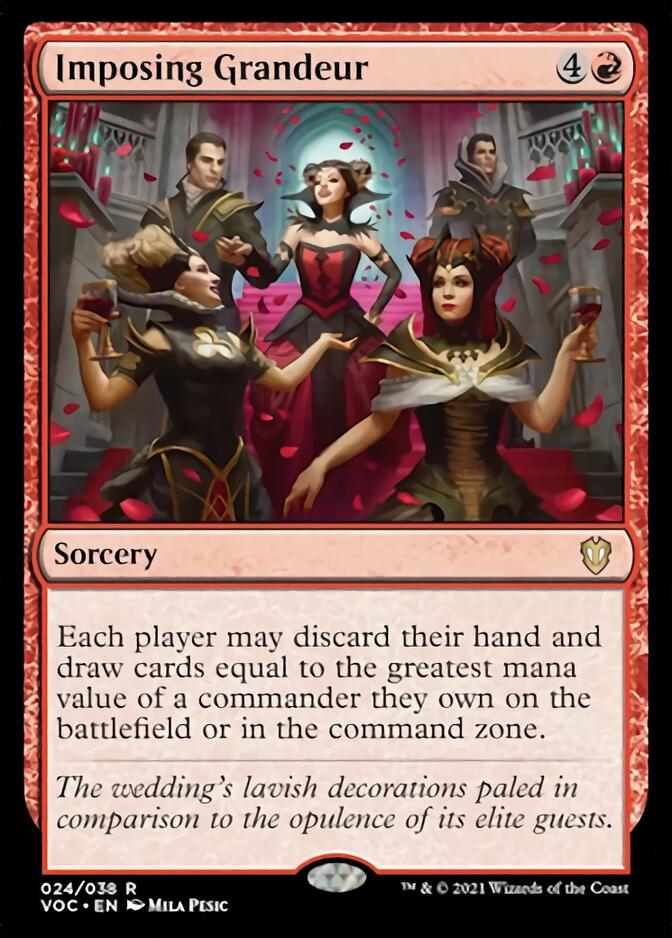 Imposing Grandeur [Innistrad: Crimson Vow Commander] Magic: The Gathering