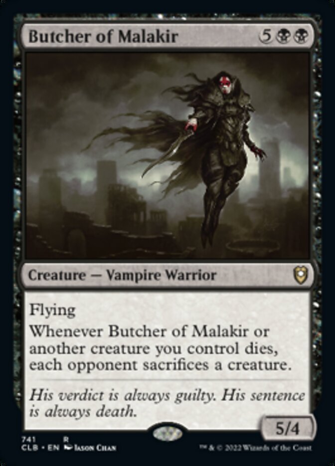 Butcher of Malakir [Commander Legends: Battle for Baldur's Gate] Magic: The Gathering
