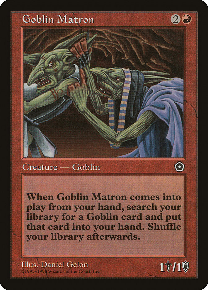 Goblin Matron [Portal Second Age] Magic: The Gathering