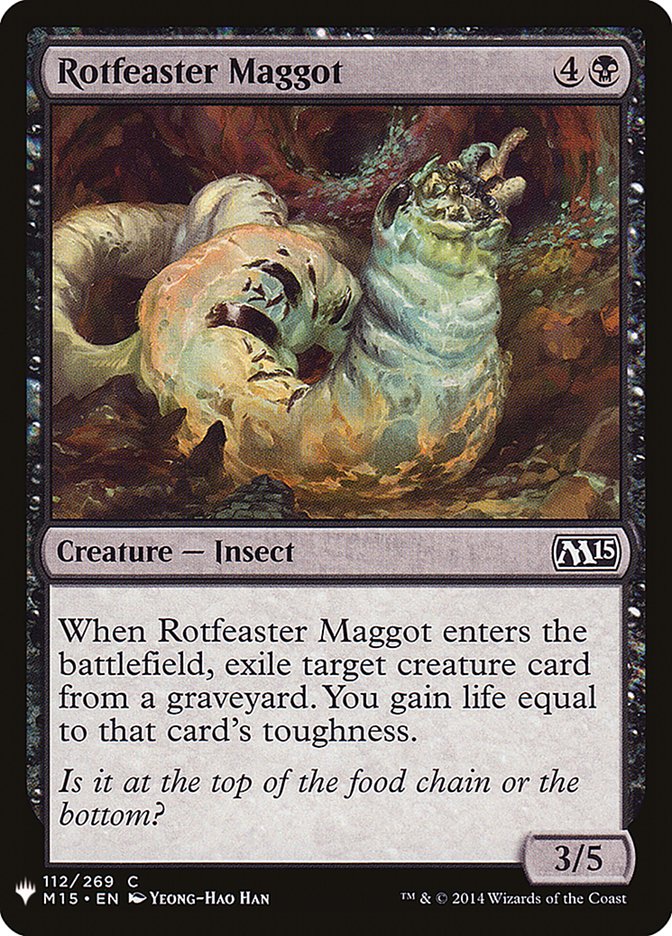 Rotfeaster Maggot [Mystery Booster] Magic: The Gathering