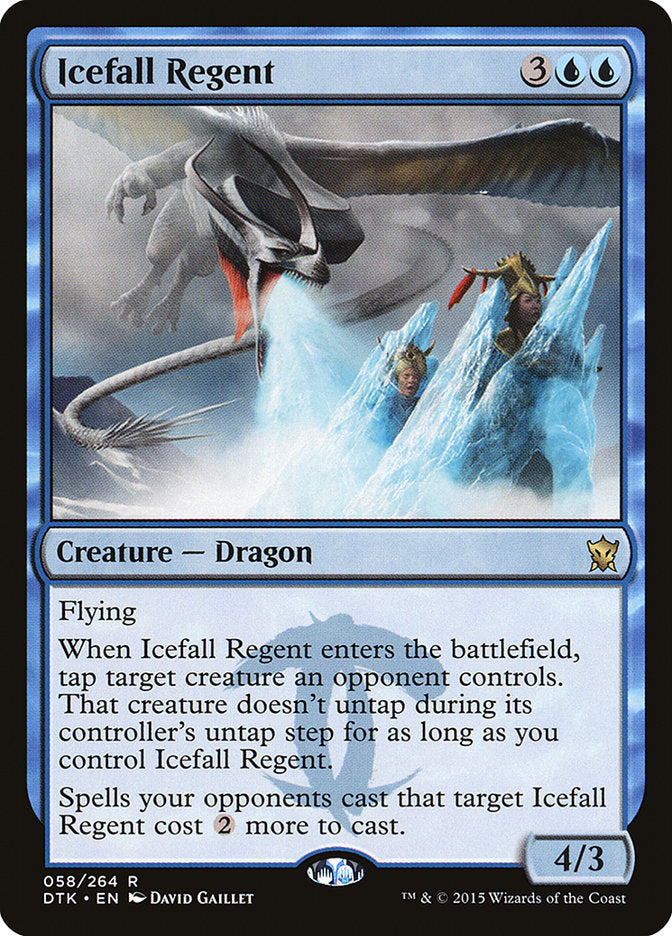 Icefall Regent [Dragons of Tarkir] Magic: The Gathering